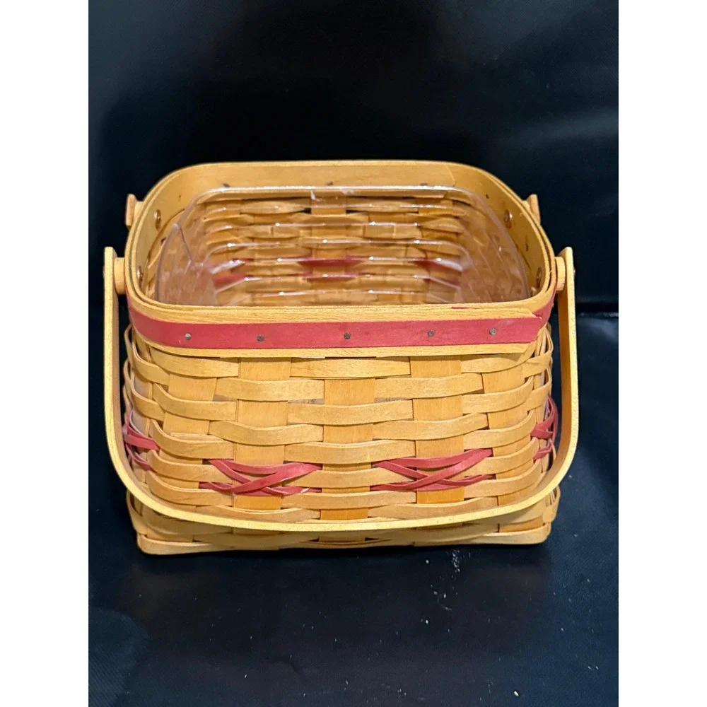 Longaberger 2000 Century Celebration Deck The Halls‎ Basket and geranium 2002